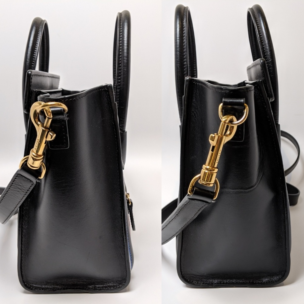 SOLD Celine Black Double Stitch Nano Crossbody - Picture 3 of 8